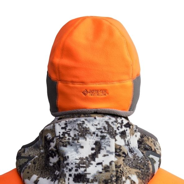 SITKA Stratus Beanie Blaze Orange Rückansicht